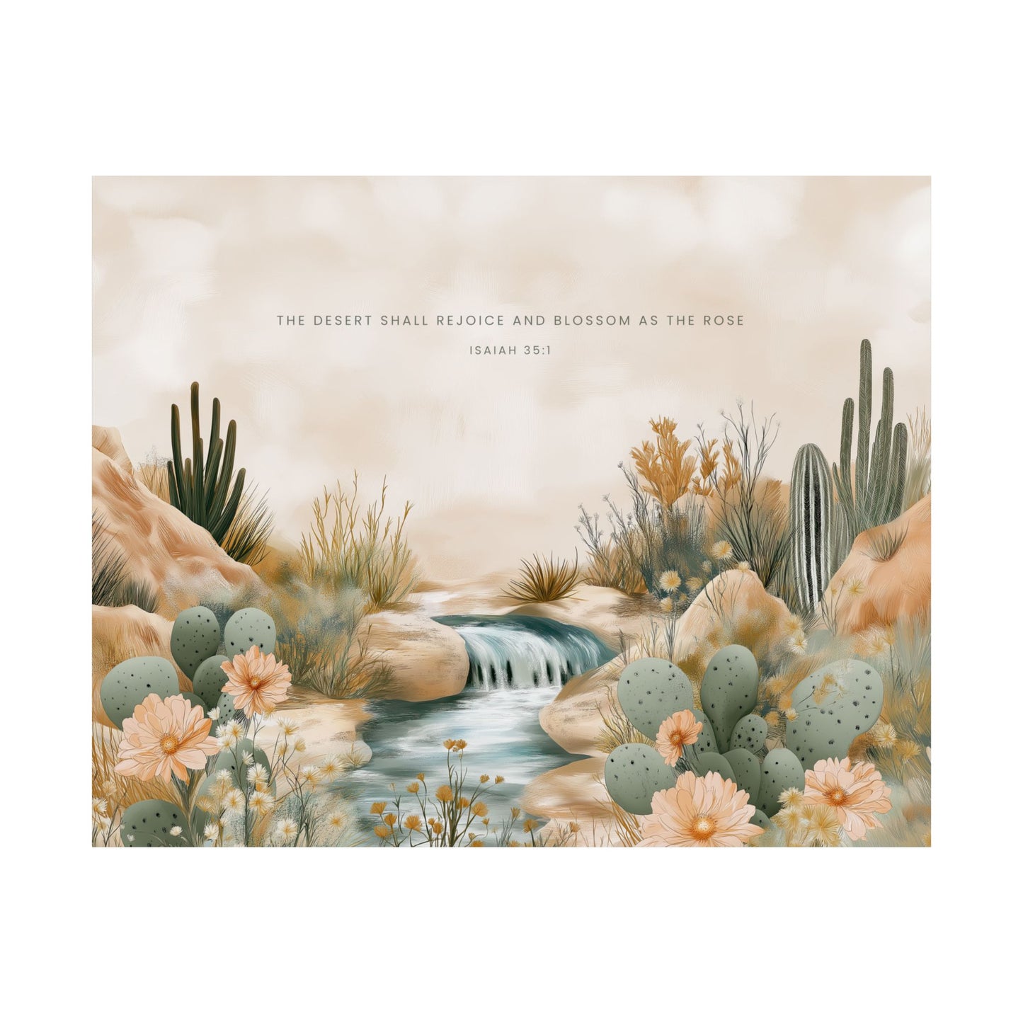 Desert Rose | Isaiah 35:1 - Print