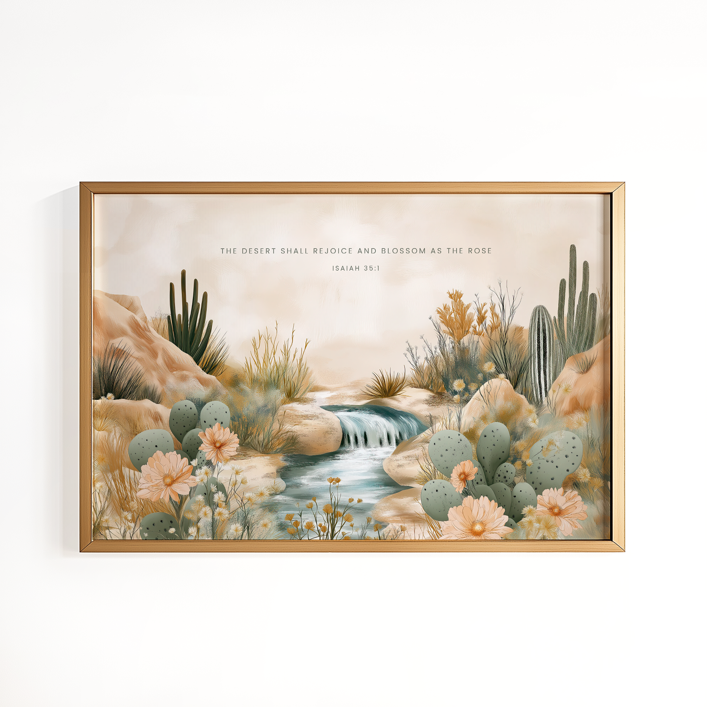 Desert Rose | Isaiah 35:1 - Print
