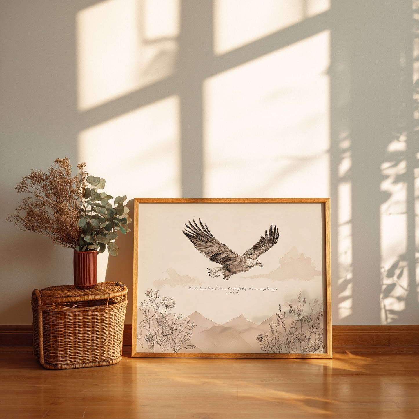 Wings Like Eagles | Isaiah 40:31 - Print