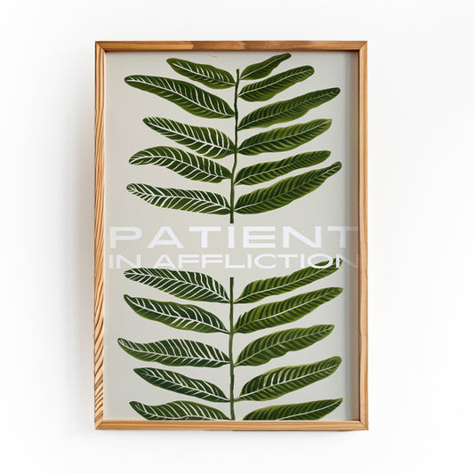 Patient | Romans 12:12 - Print