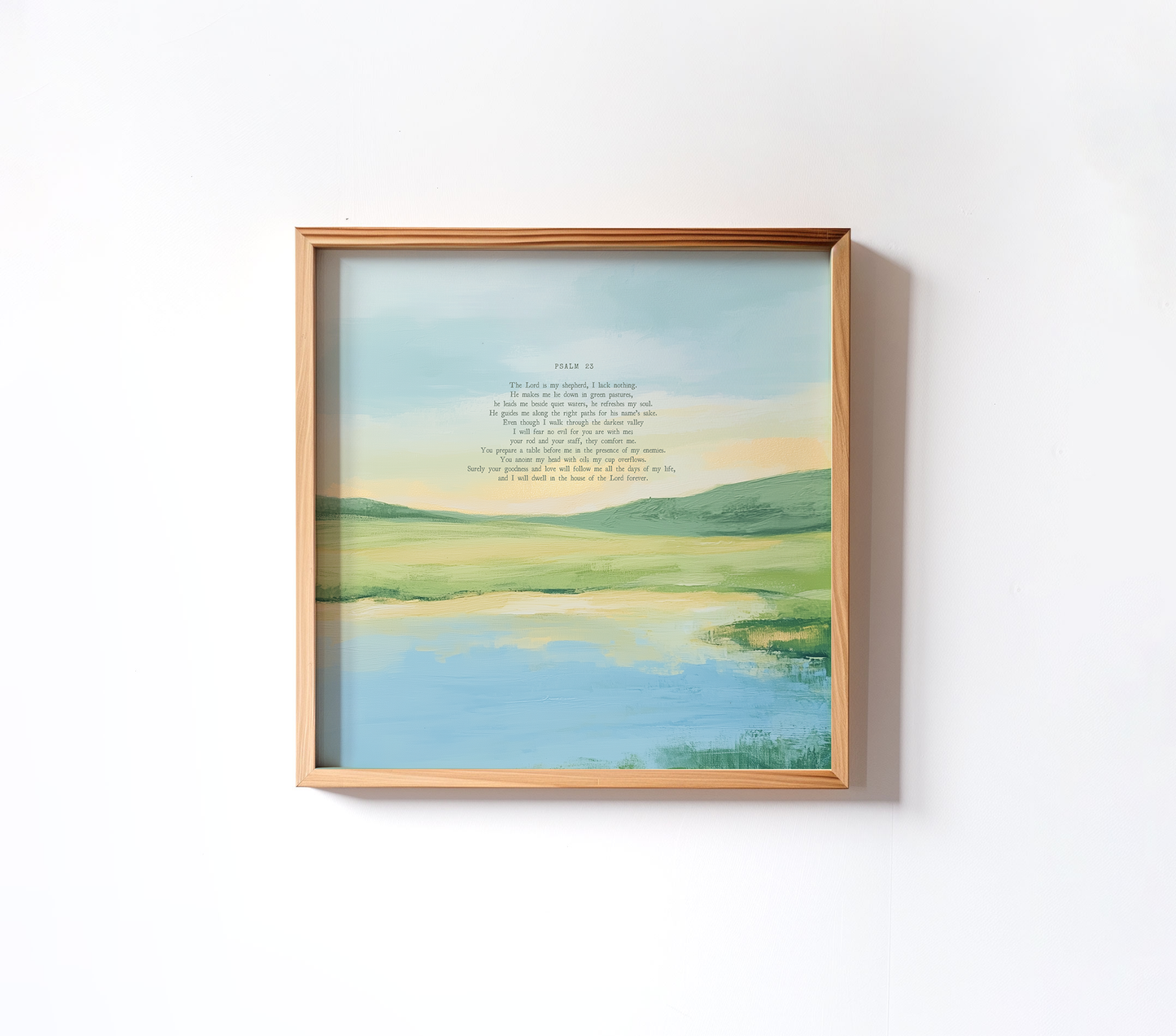 Psalm 23 - Print