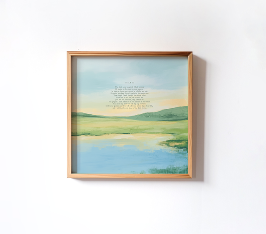 Psalm 23 - Print